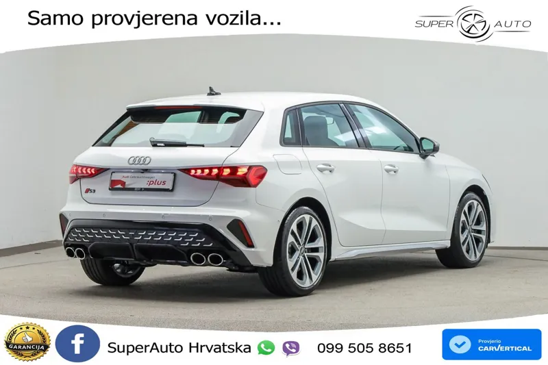 Audi S3 2.0 TFSI (333 KS) quattro S tronic LED+GR SJED+ACC