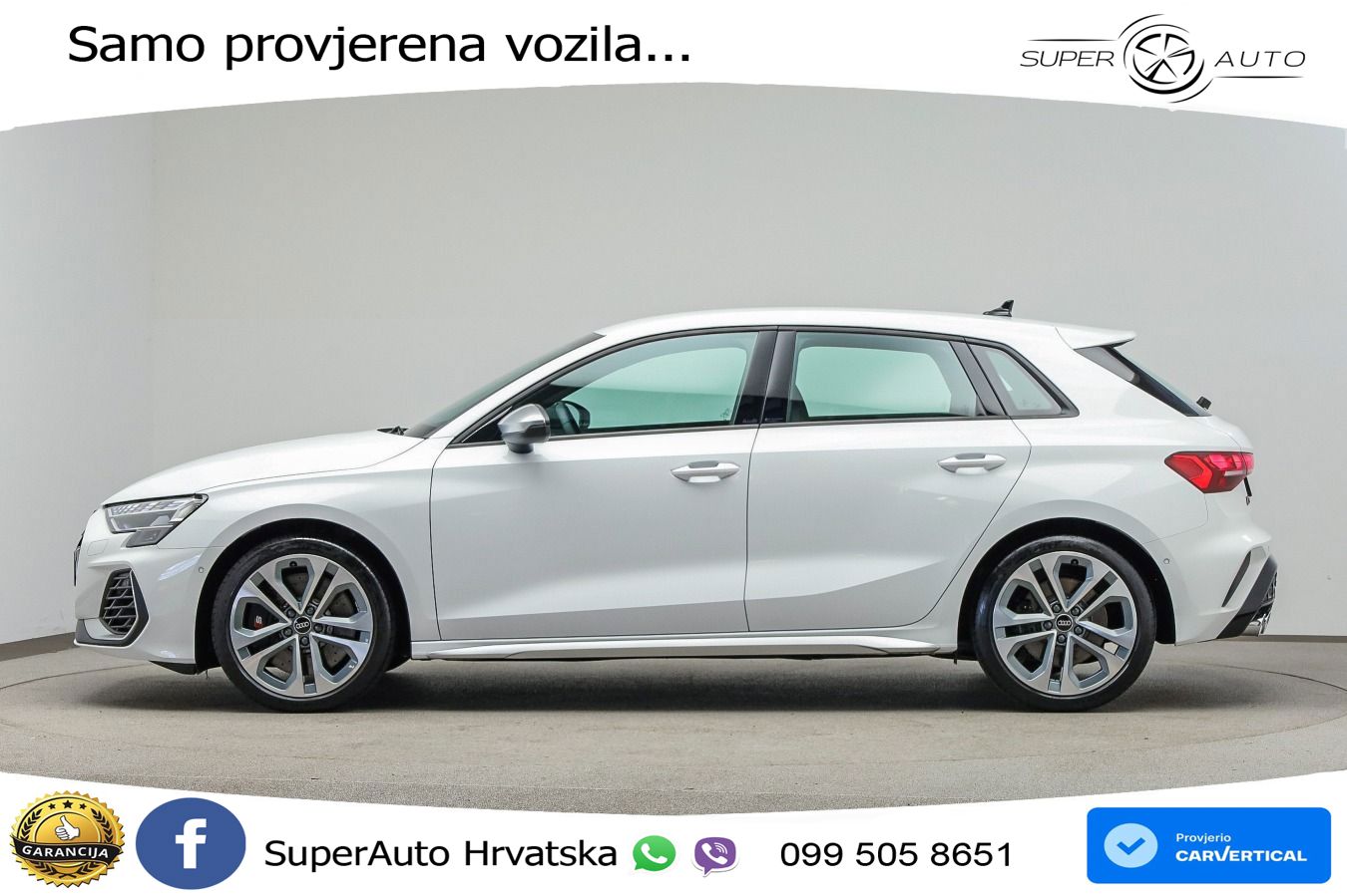 Audi S3 2.0 TFSI (333 KS) quattro S tronic LED+GR SJED+ACC