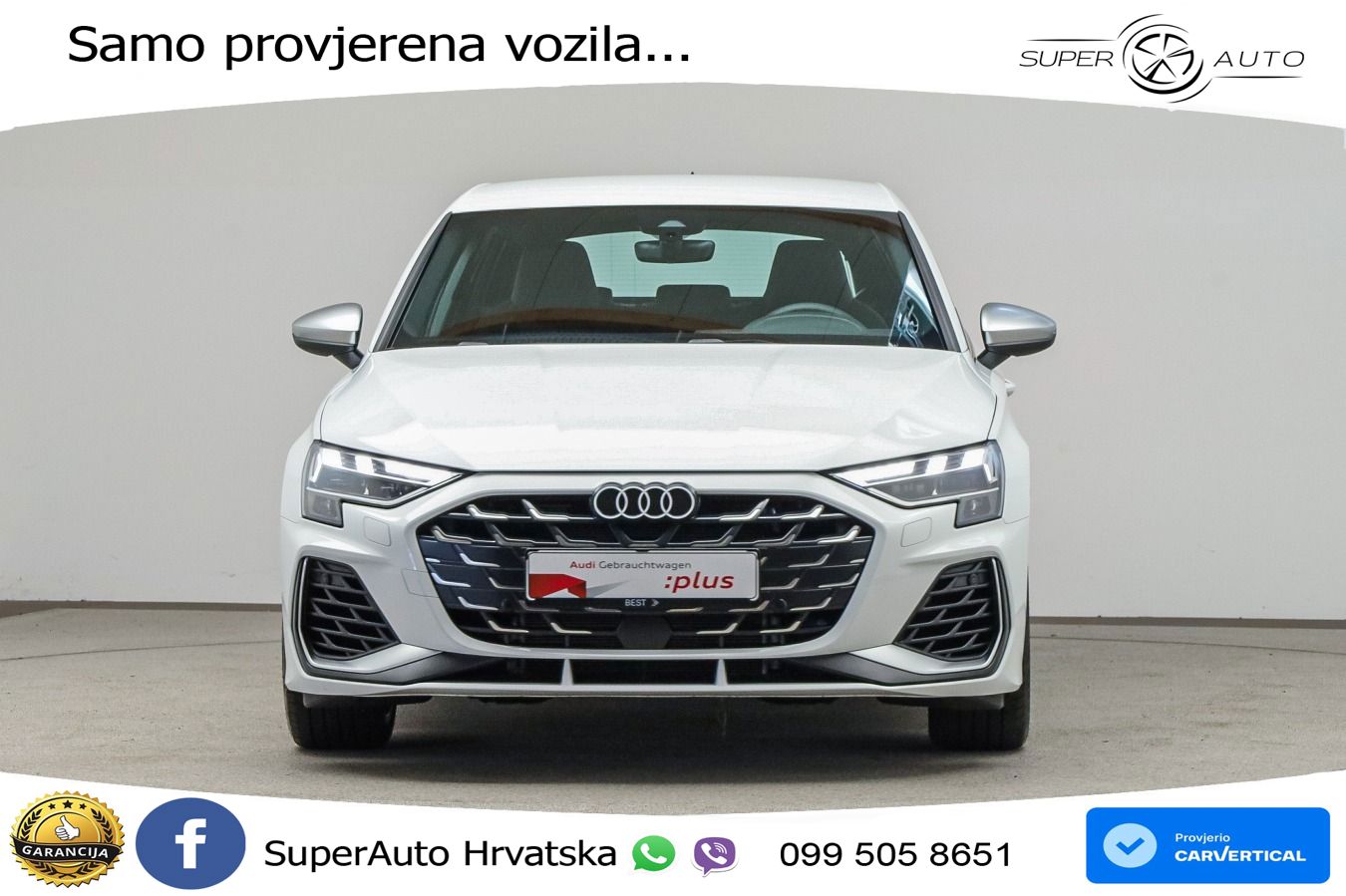 Audi S3 2.0 TFSI (333 KS) quattro S tronic LED+GR SJED+ACC