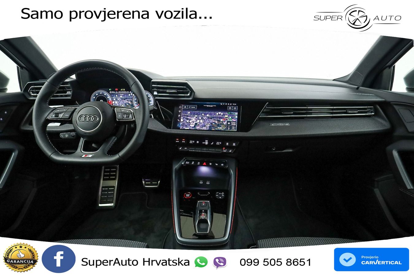 Audi S3 2.0 TFSI (333 KS) quattro S tronic LED+GR SJED+ACC