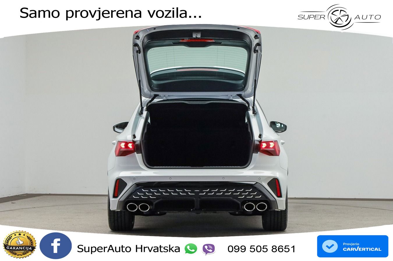 Audi S3 2.0 TFSI (333 KS) quattro S tronic LED+GR SJED+ACC
