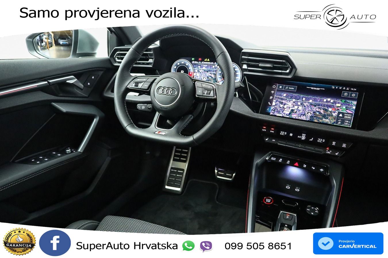 Audi S3 2.0 TFSI (333 KS) quattro S tronic LED+GR SJED+ACC