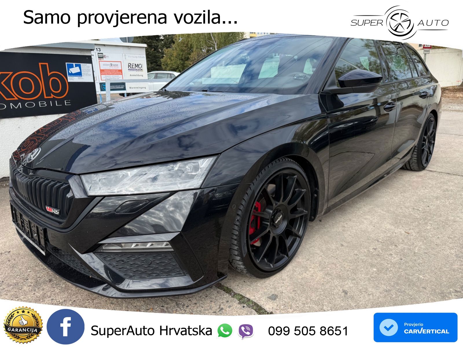 Škoda Octavia Combi RS 2.0 TSI (245 KS) DSG LED+GR SJED+ACC