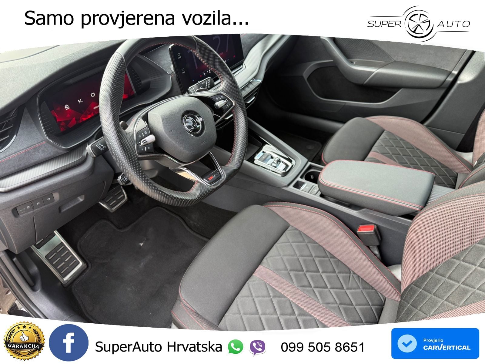 Škoda Octavia Combi RS 2.0 TSI (245 KS) DSG LED+GR SJED+ACC