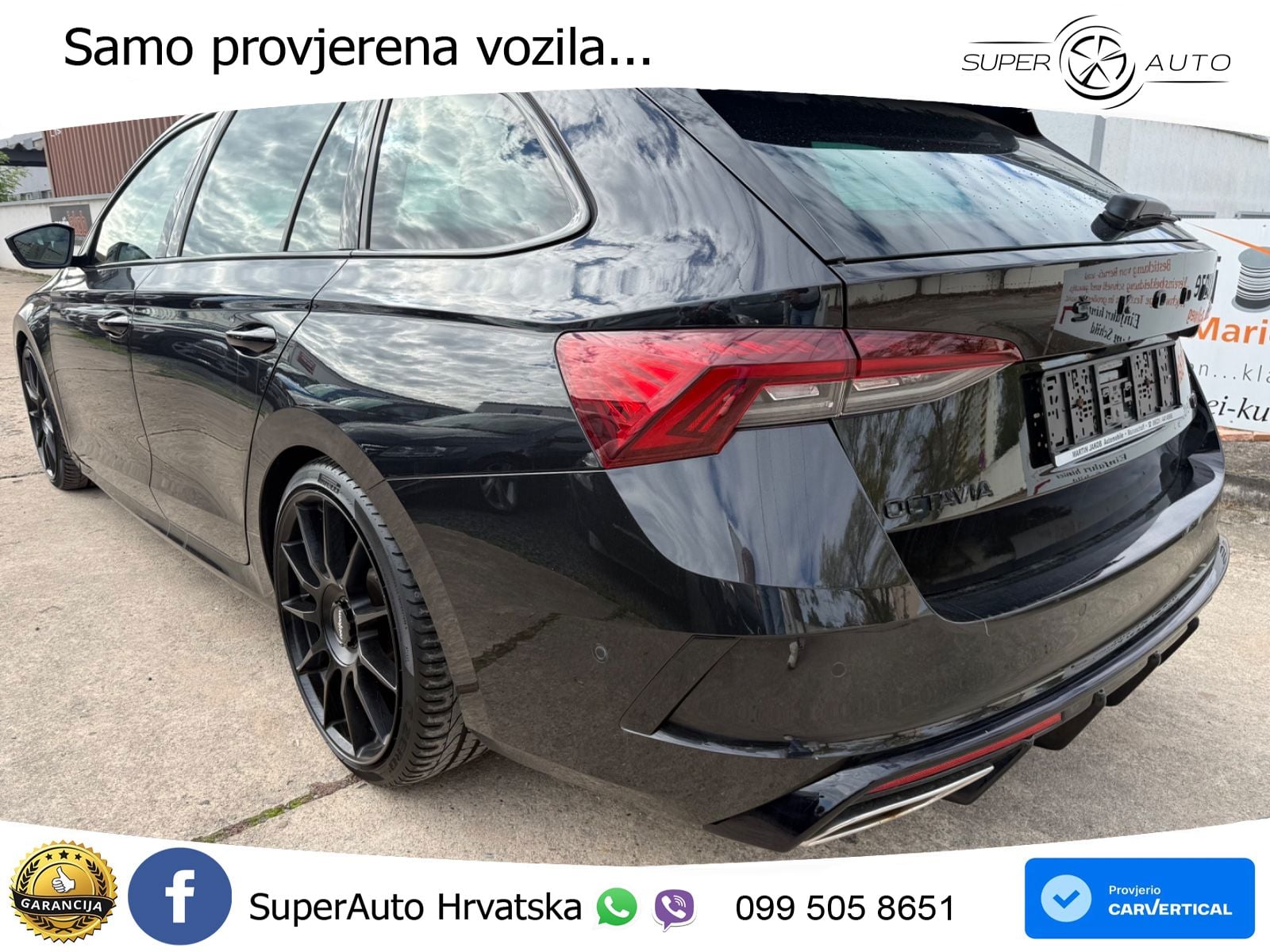 Škoda Octavia Combi RS 2.0 TSI (245 KS) DSG LED+GR SJED+ACC
