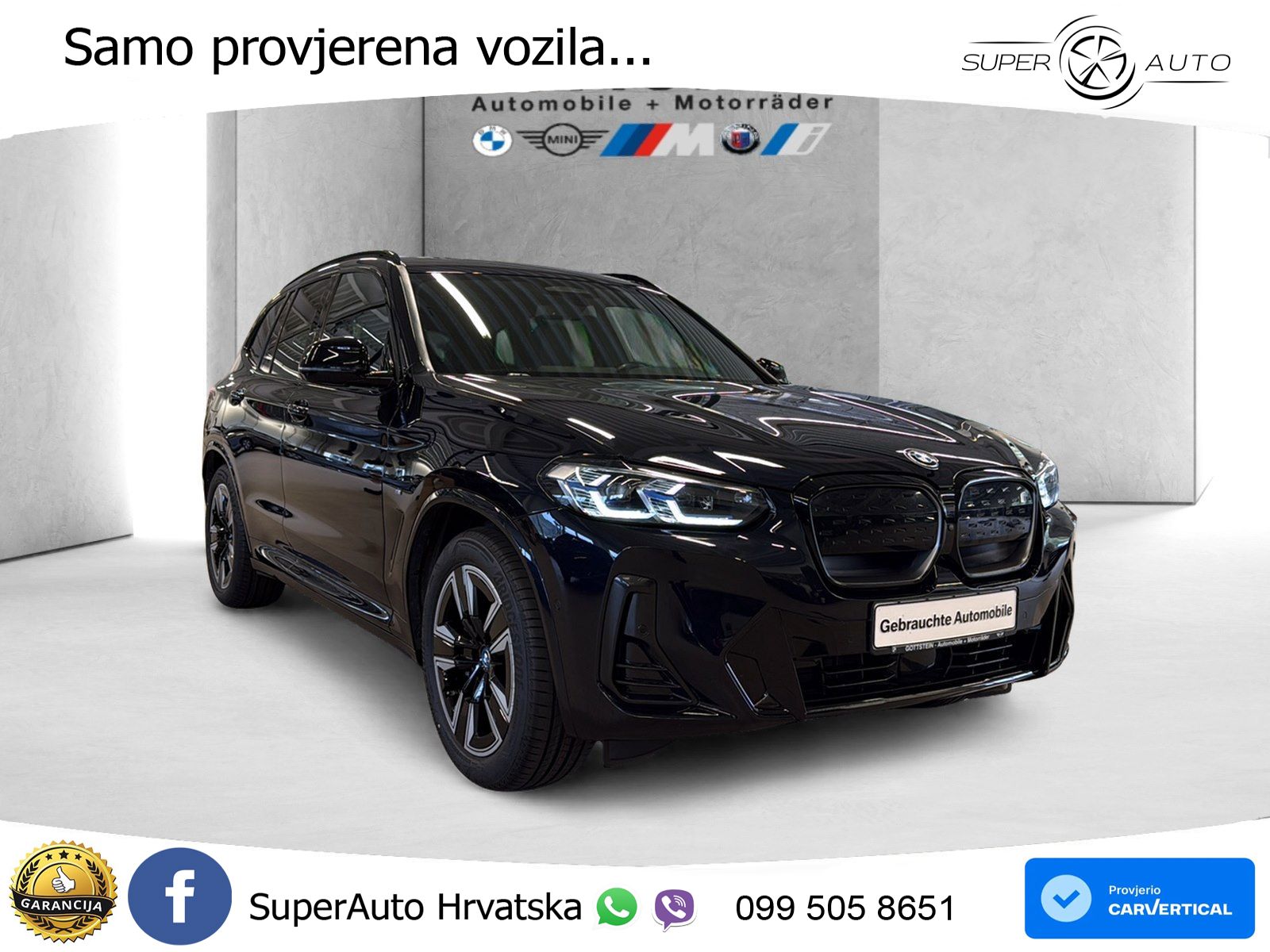 BMW iX3 80 kWh (286 KS)