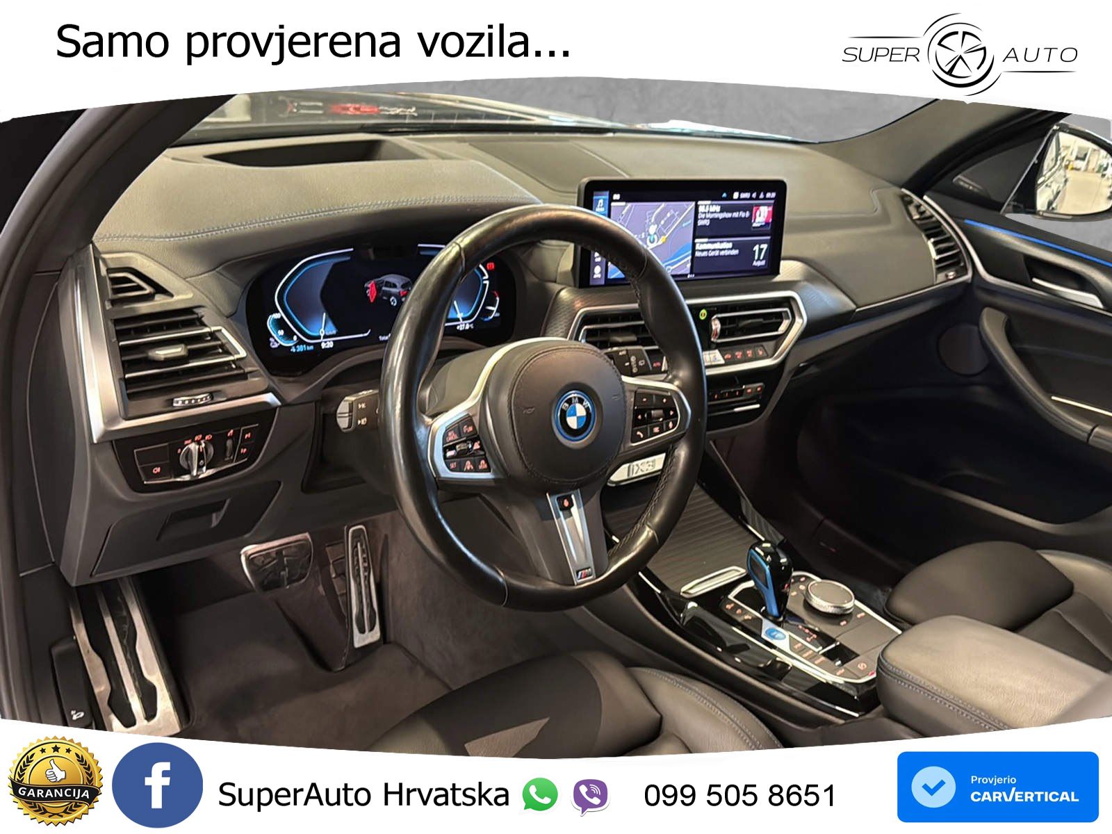 BMW iX3 80 kWh (286 KS)