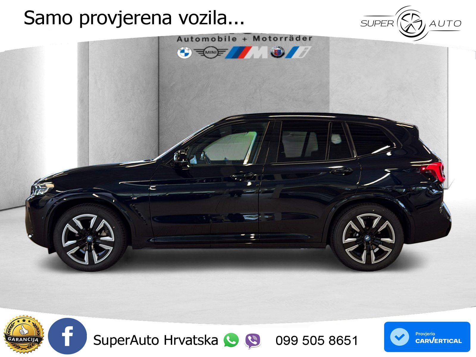 BMW iX3 80 kWh (286 KS)