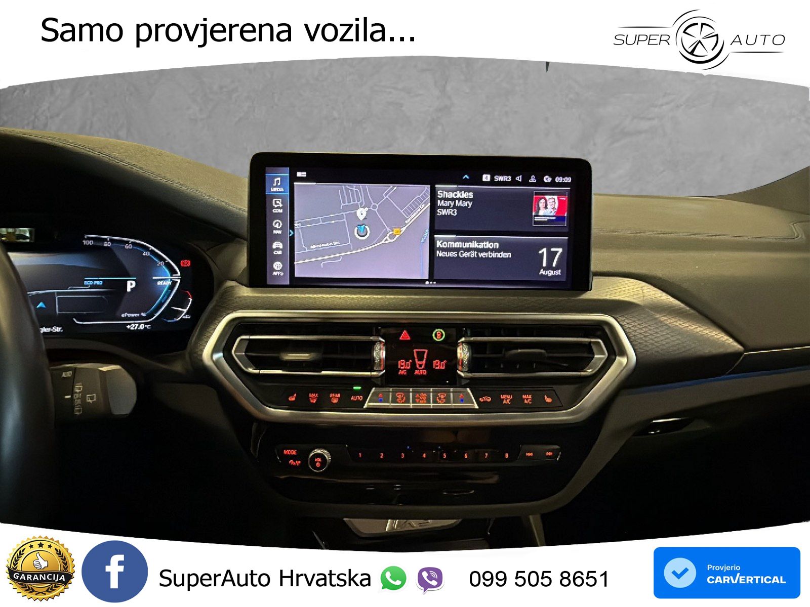 BMW iX3 80 kWh (286 KS)