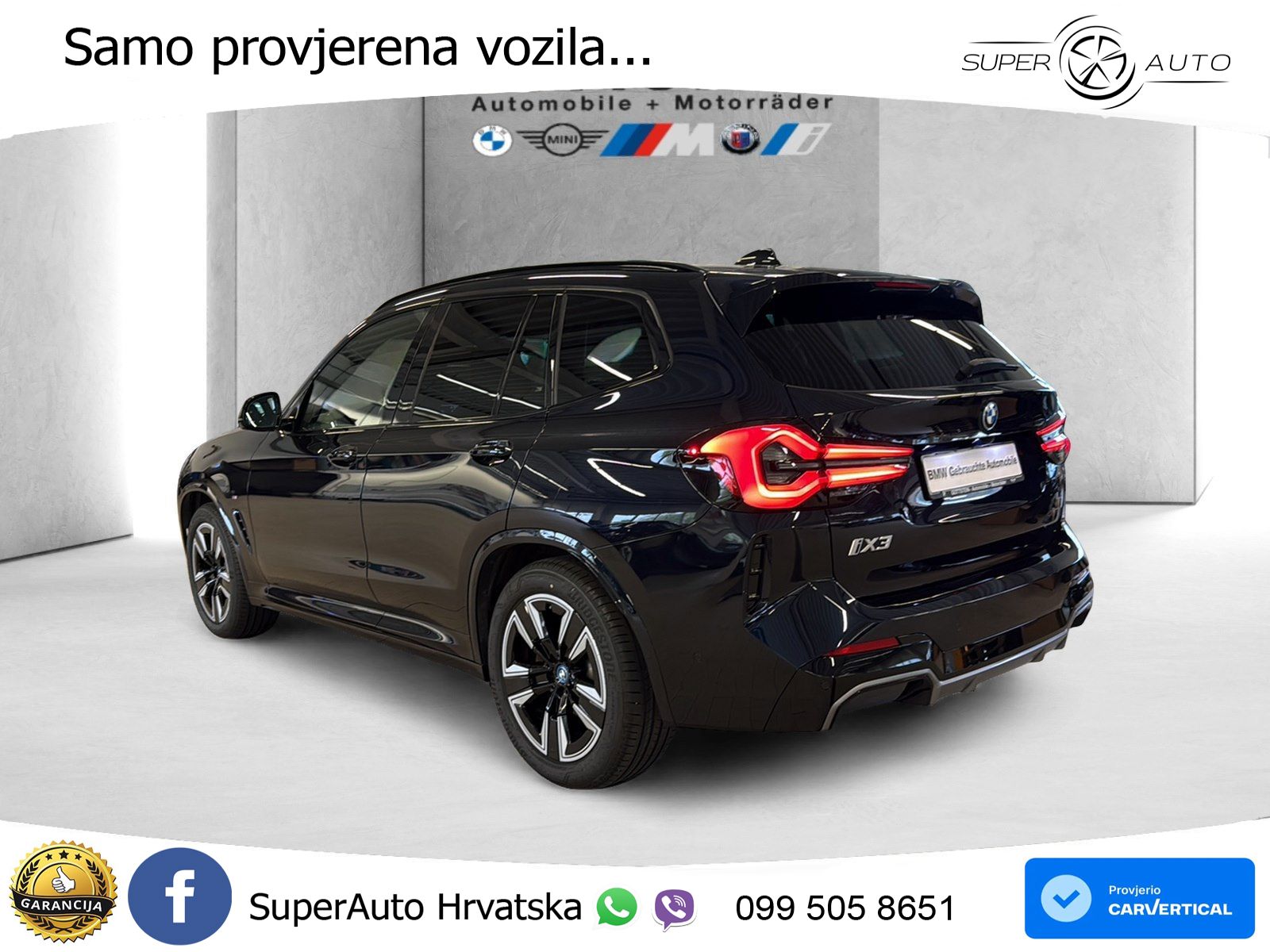 BMW iX3 80 kWh (286 KS)