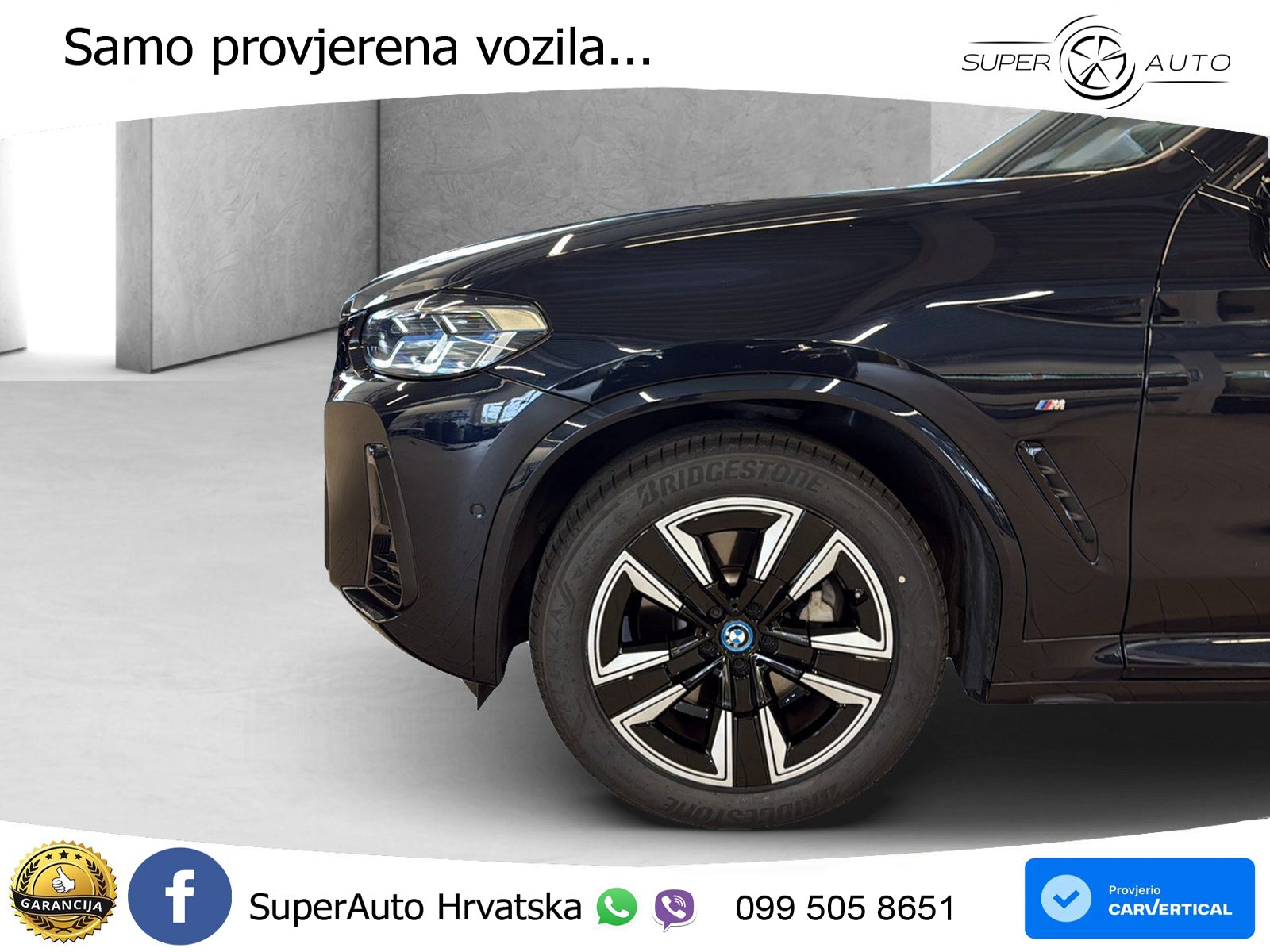 BMW iX3 80 kWh (286 KS)