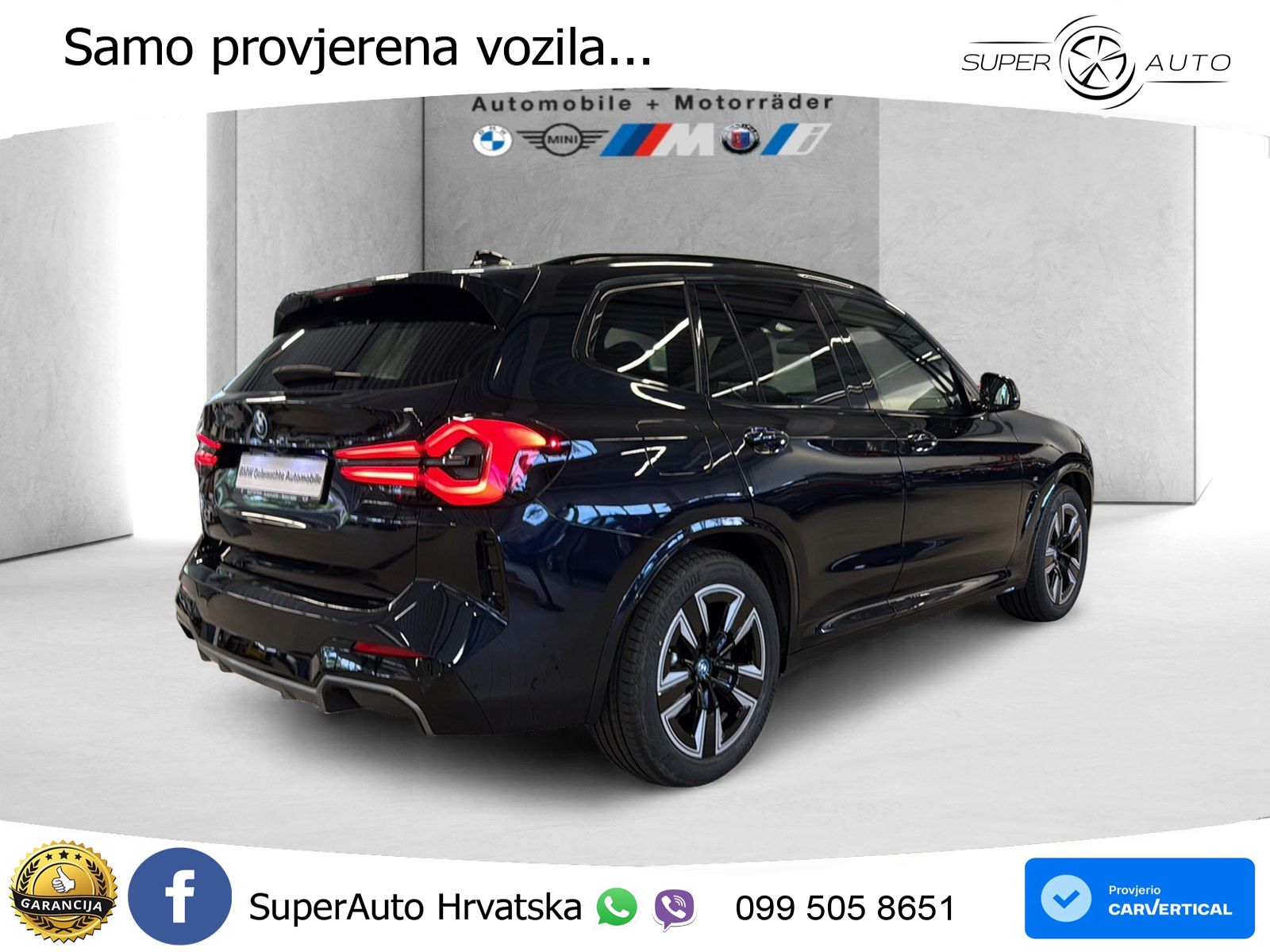 BMW iX3 80 kWh (286 KS)