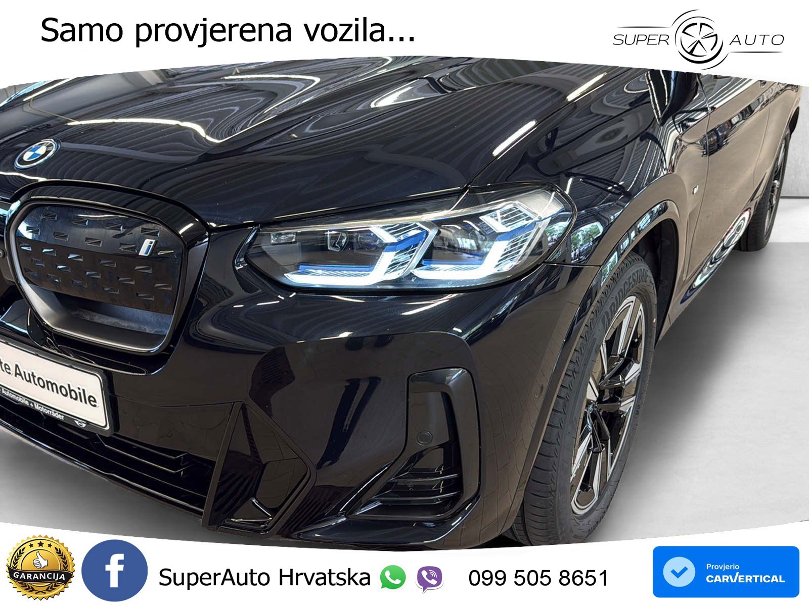 BMW iX3 80 kWh (286 KS)
