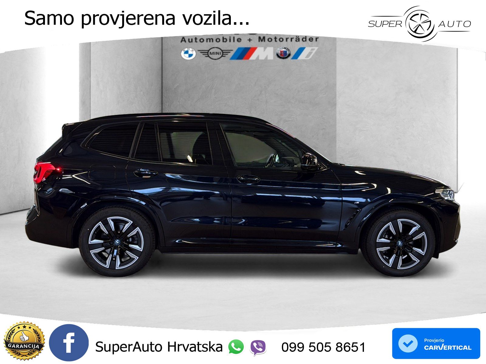 BMW iX3 80 kWh (286 KS)