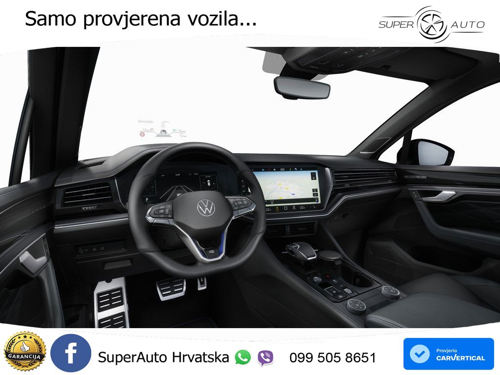 Volkswagen Touareg R 3.0 V6 TFSI (462 KS) 4MOTION Tiptronic ZRAČNI+ACC+GR SJED+KAM+PANO