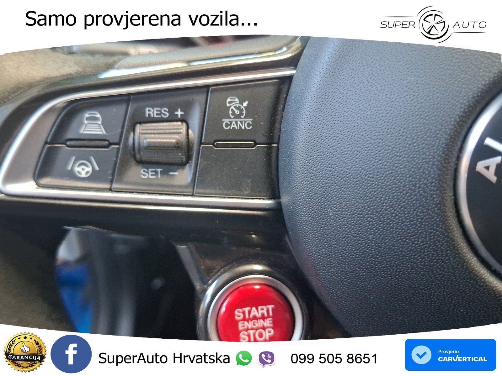 Alfa Romeo Giulia Quadrifoglio 2.9 V6 Bi-Turbo (520 KS) Automatic LED+GR SJED+ACC
