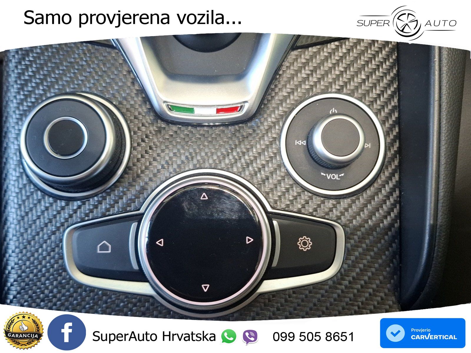Alfa Romeo Giulia Quadrifoglio 2.9 V6 Bi-Turbo (520 KS) Automatic LED+GR SJED+ACC