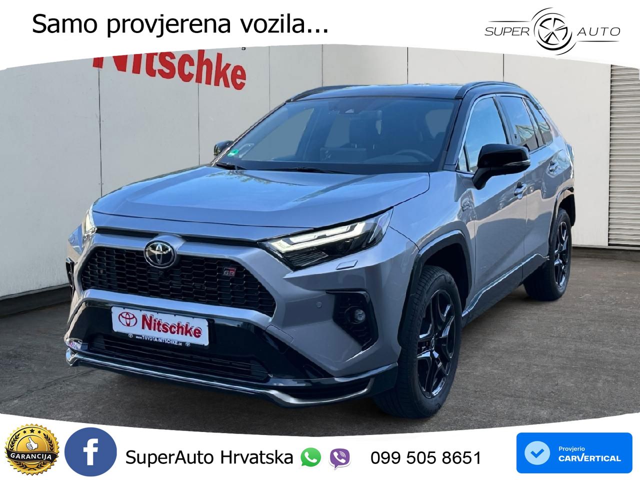 Toyota RAV4 2.5 (306 KS) Hybrid AWD-i eCVT GR Sport LED+GR SJED+ACC