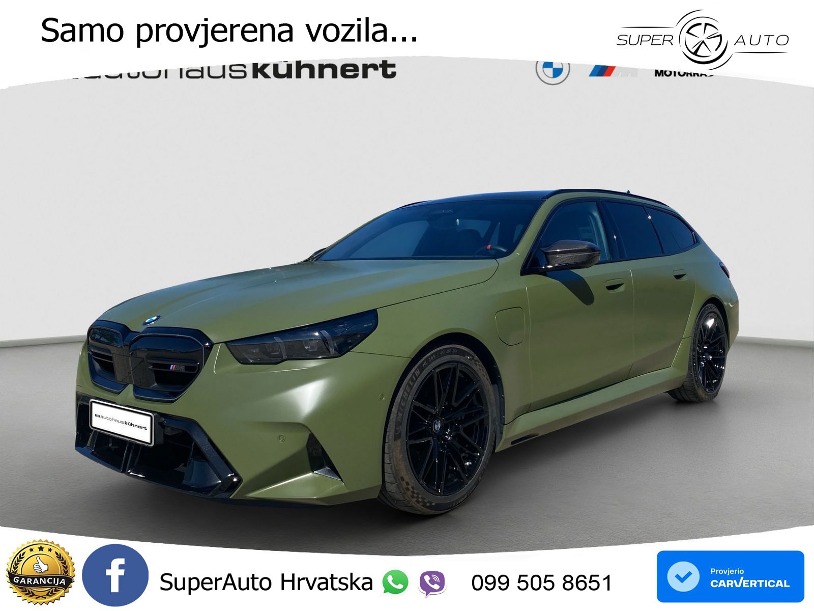 BMW M5 Touring 4.4 V8 (727 KS) xDrive Steptronic LED+GR SJED+ACC