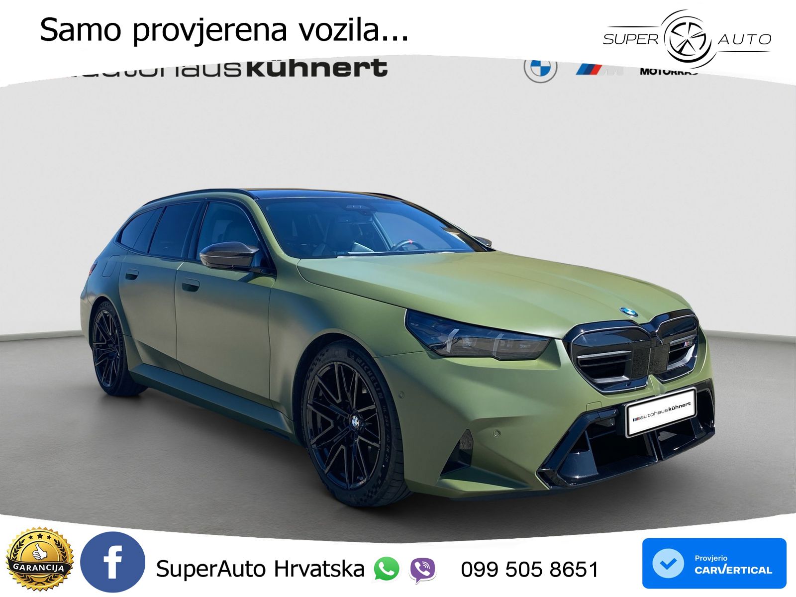 BMW M5 Touring 4.4 V8 (727 KS) xDrive Steptronic LED+GR SJED+ACC