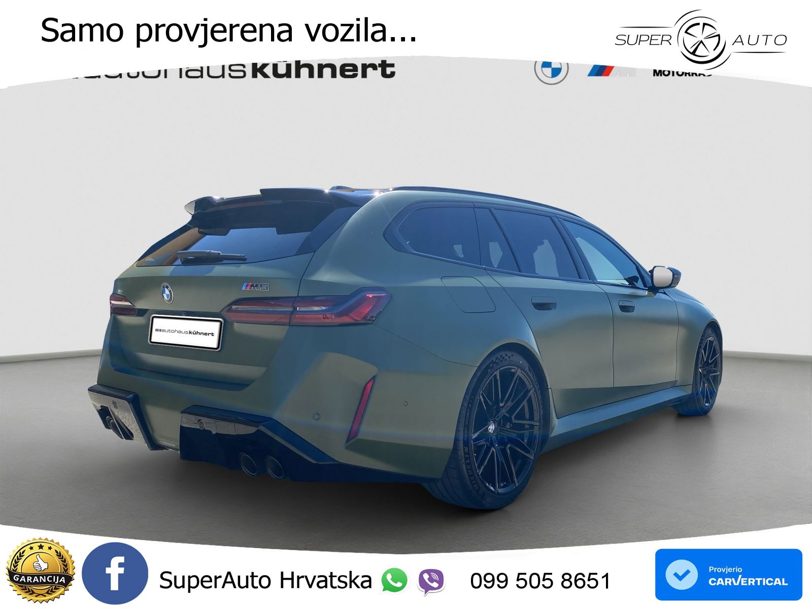 BMW M5 Touring 4.4 V8 (727 KS) xDrive Steptronic LED+GR SJED+ACC