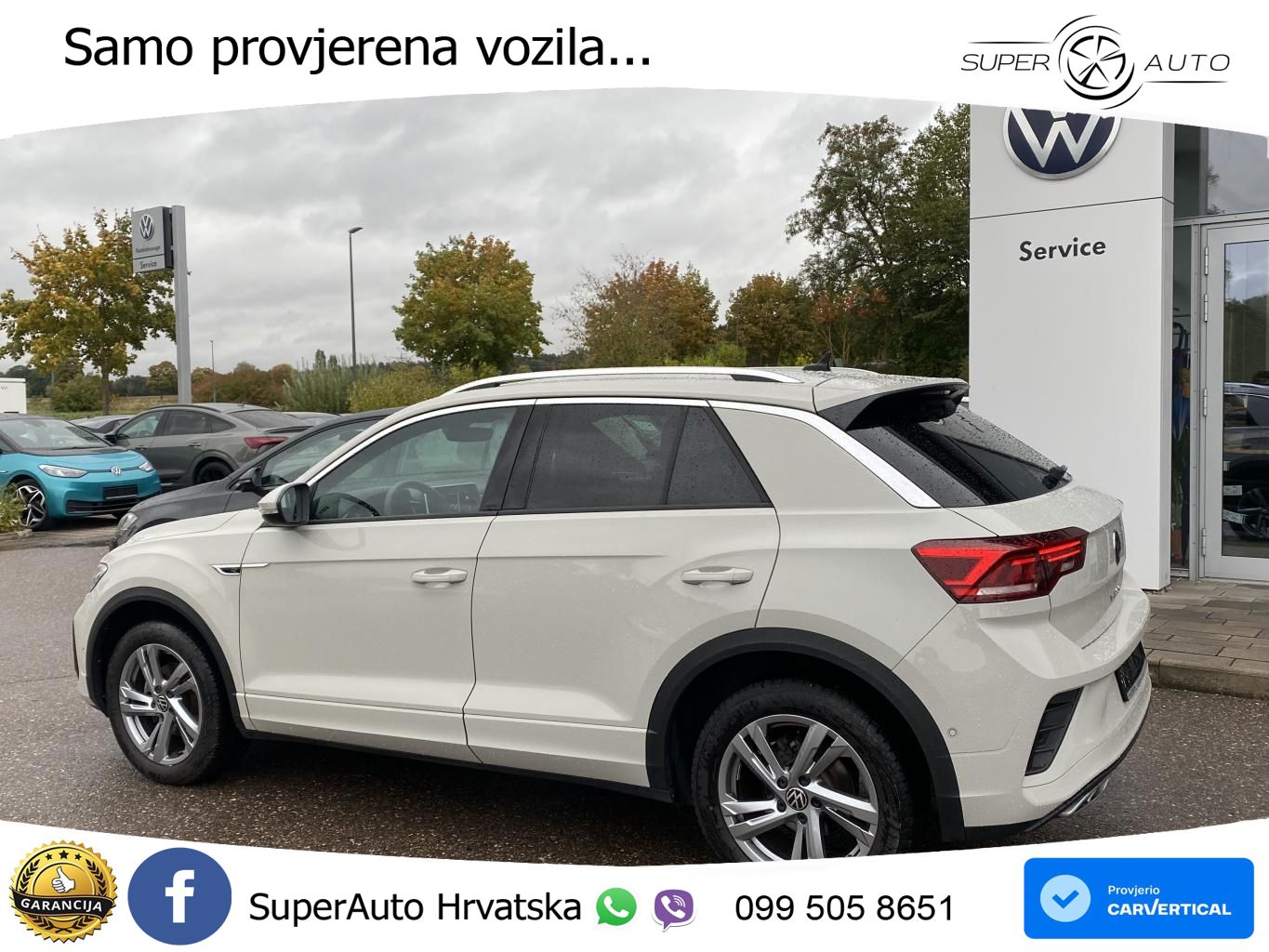 Volkswagen T-Roc 1.5 TSI (150 KS) R-Line LED+GR SJED+ACC