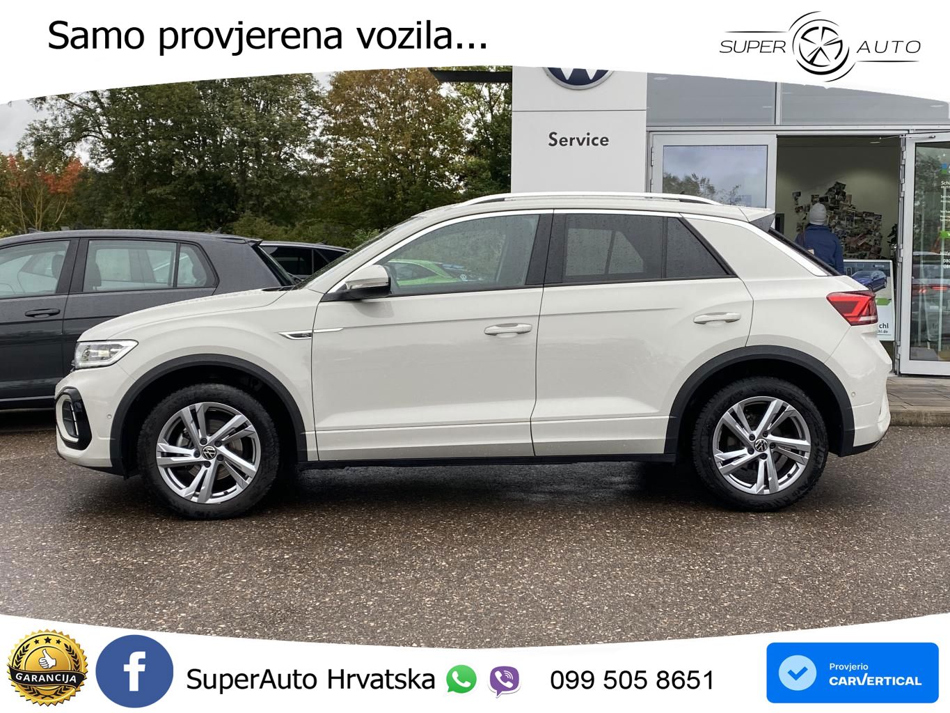 Volkswagen T-Roc 1.5 TSI (150 KS) R-Line LED+GR SJED+ACC