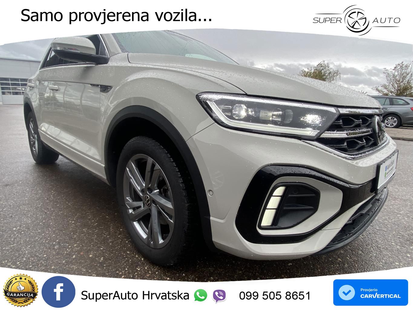 Volkswagen T-Roc 1.5 TSI (150 KS) R-Line LED+GR SJED+ACC