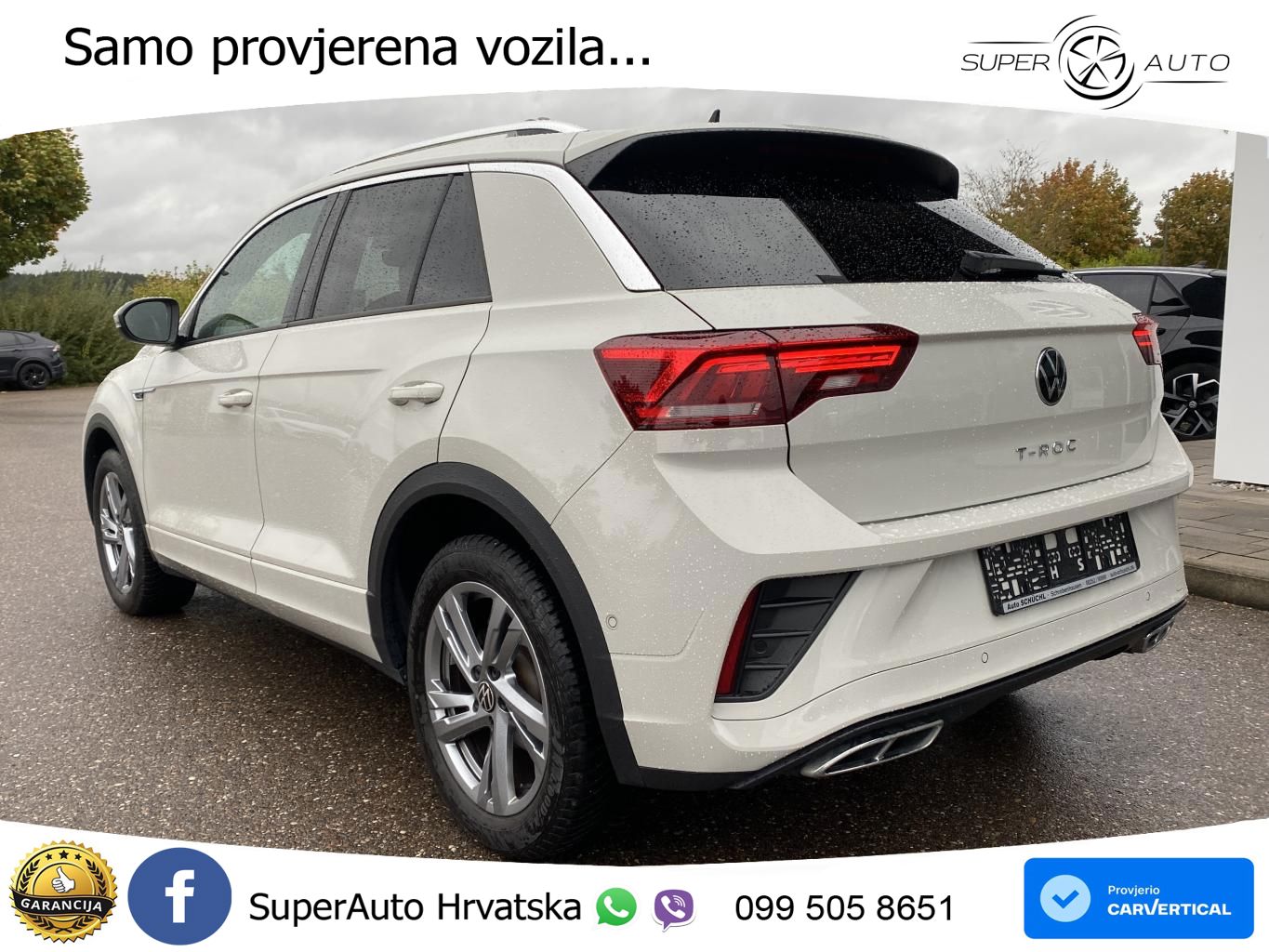 Volkswagen T-Roc 1.5 TSI (150 KS) R-Line LED+GR SJED+ACC