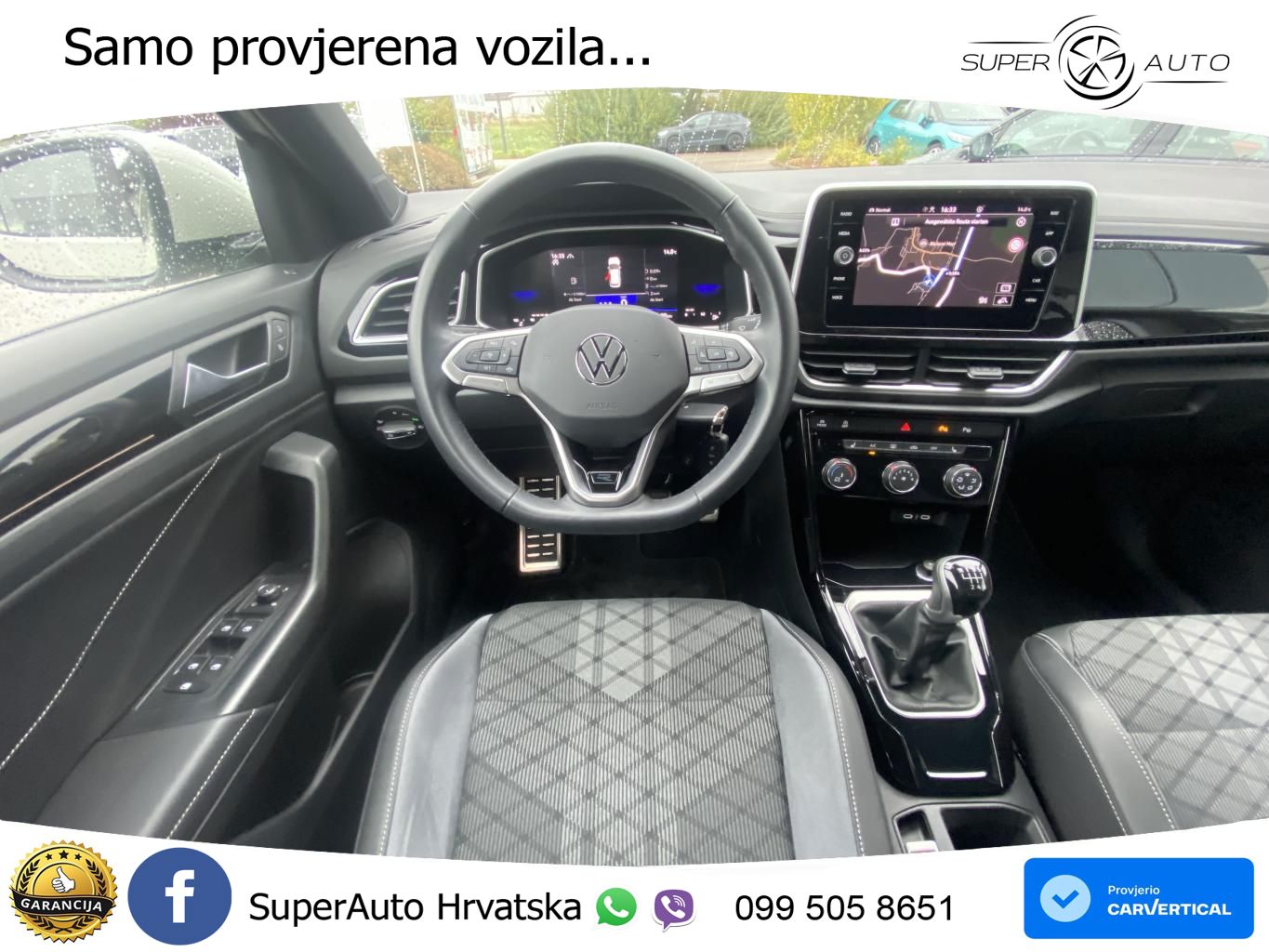 Volkswagen T-Roc 1.5 TSI (150 KS) R-Line LED+GR SJED+ACC