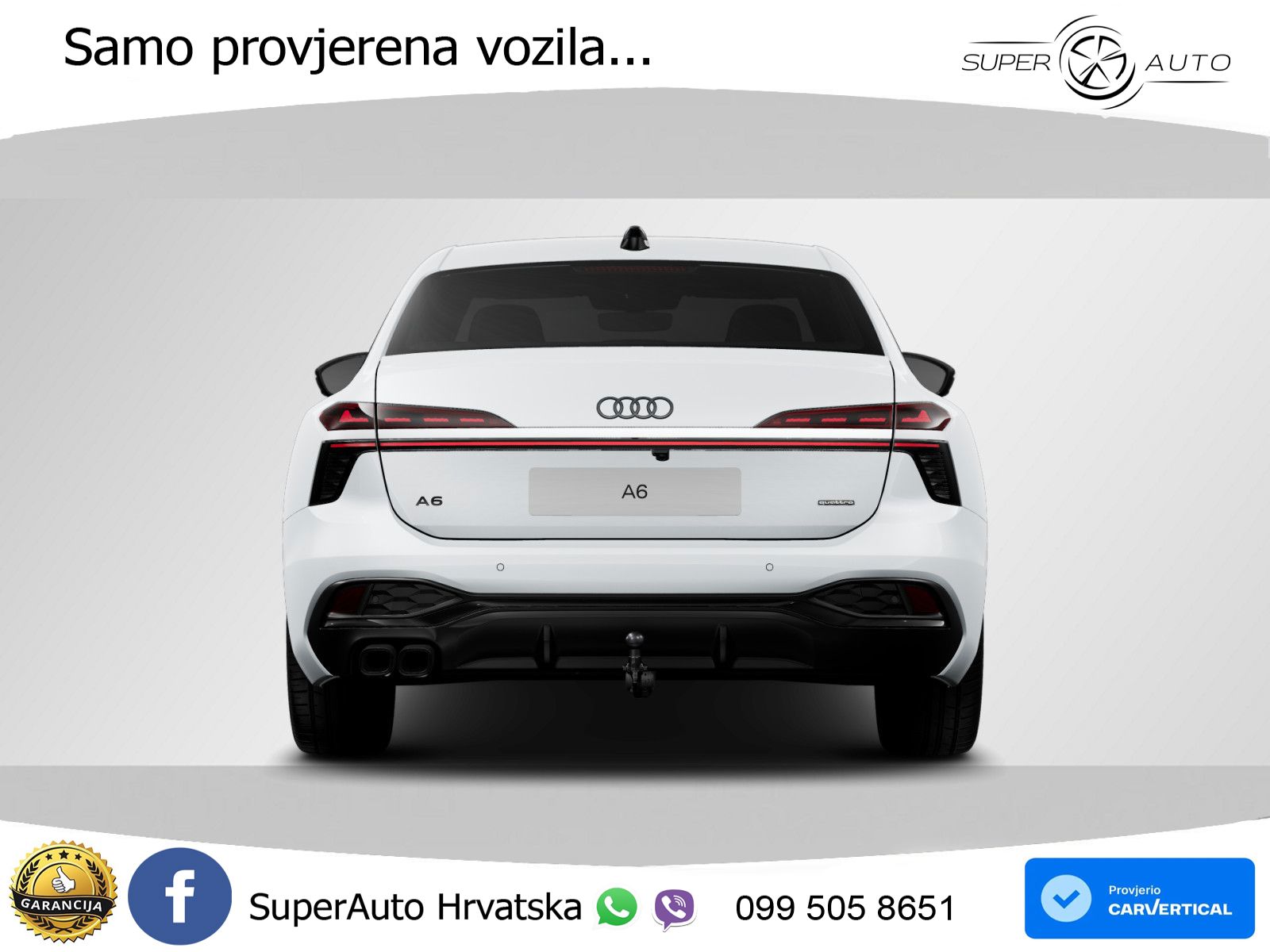 Audi A6 2.0 TDI (204 KS) quattro S tronic S line LED+GR SJED+ACC