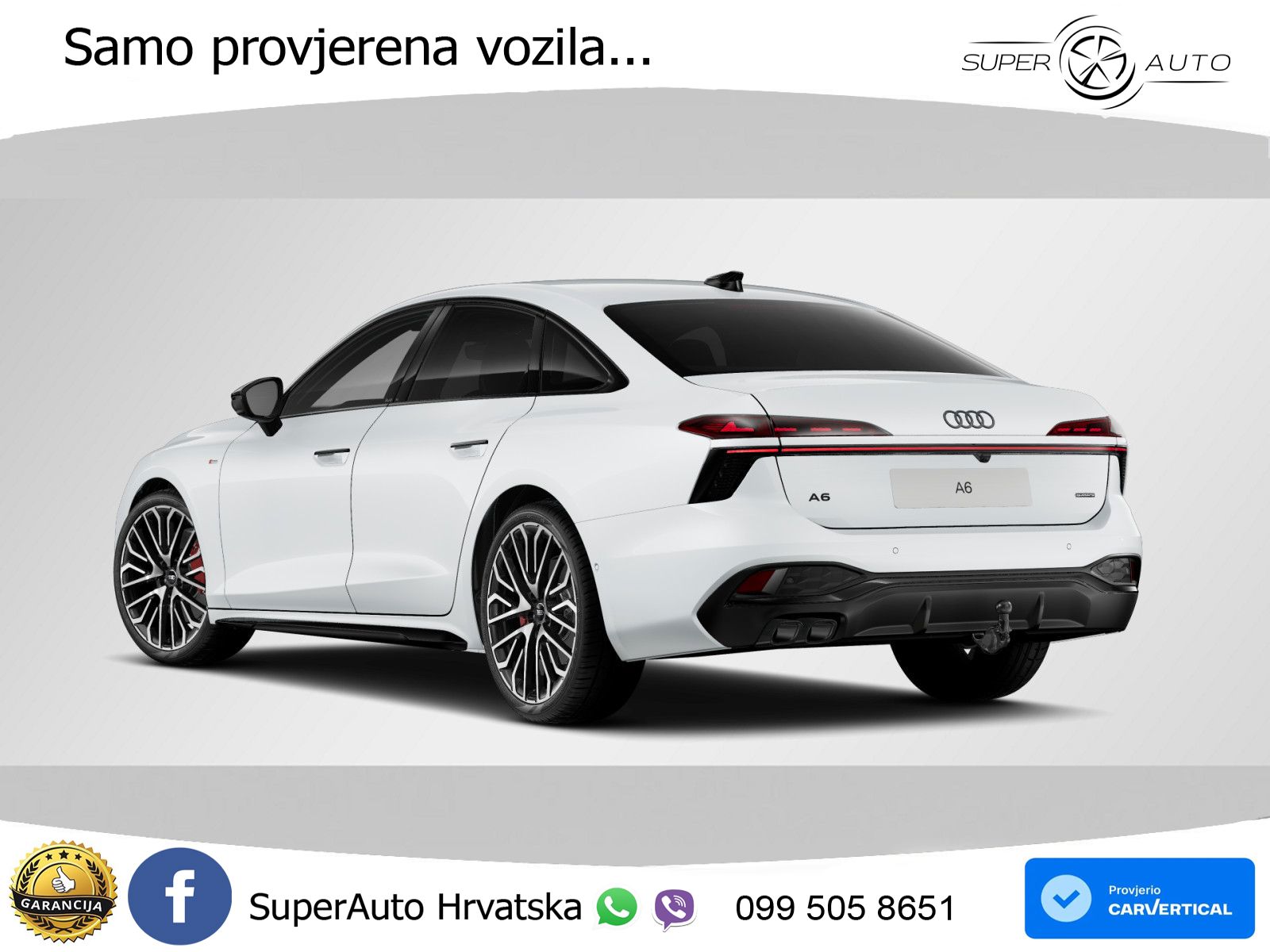 Audi A6 2.0 TDI (204 KS) quattro S tronic S line LED+GR SJED+ACC