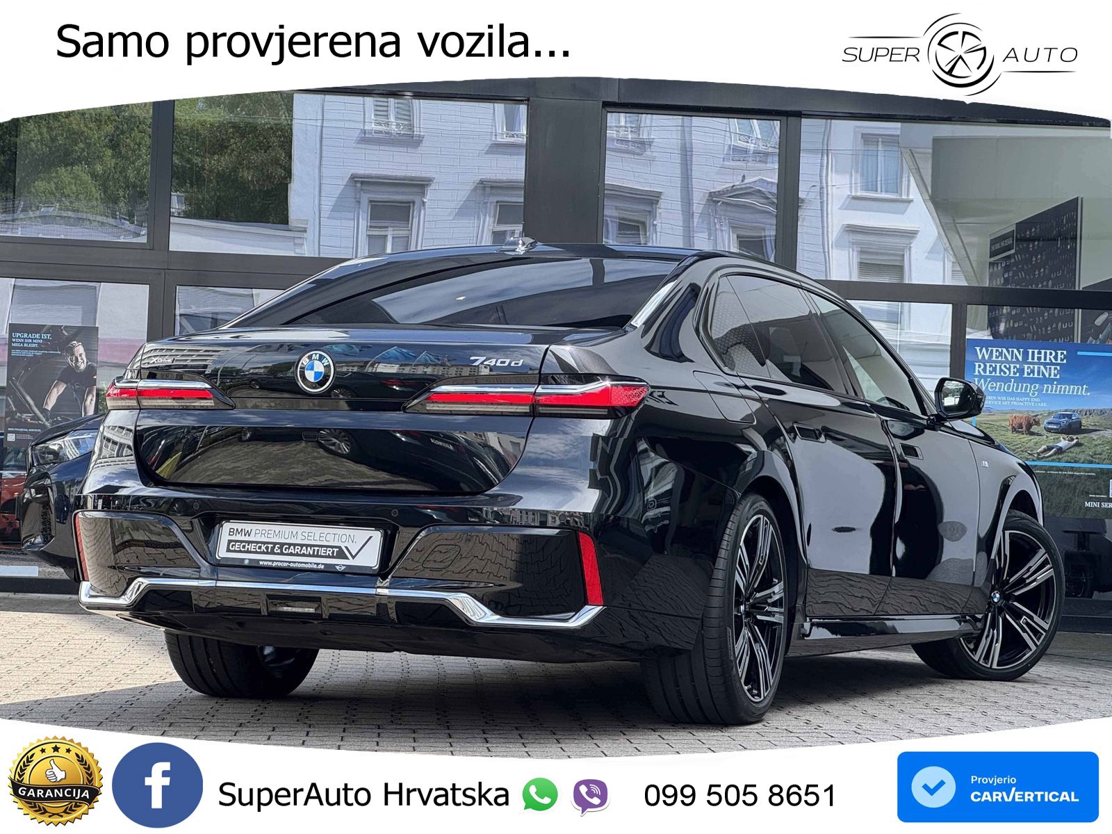 BMW 740d (299 KS) xDrive Steptronic M Sport ACC+HEAD+4xGR SJED+360+PANO