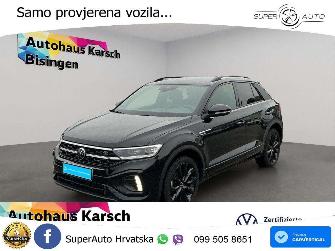Volkswagen T-Roc 1.5 TSI (150 KS) DSG R-Line LED+GR SJED+ACC