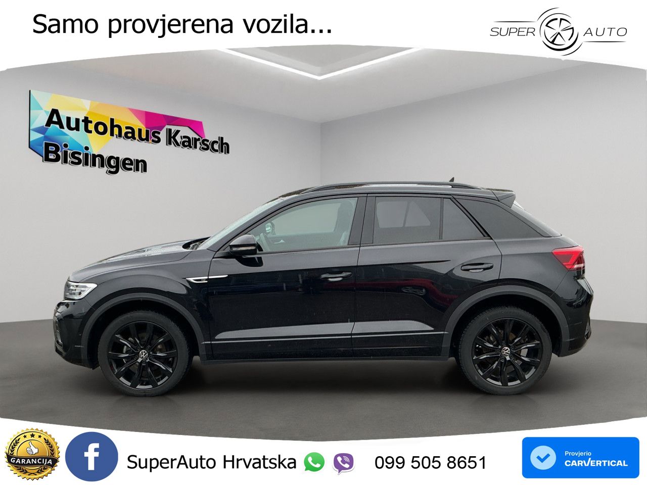 Volkswagen T-Roc 1.5 TSI (150 KS) DSG R-Line LED+GR SJED+ACC