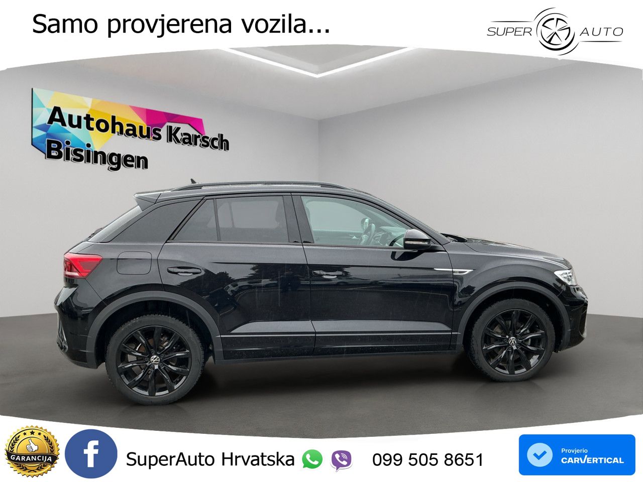 Volkswagen T-Roc 1.5 TSI (150 KS) DSG R-Line LED+GR SJED+ACC