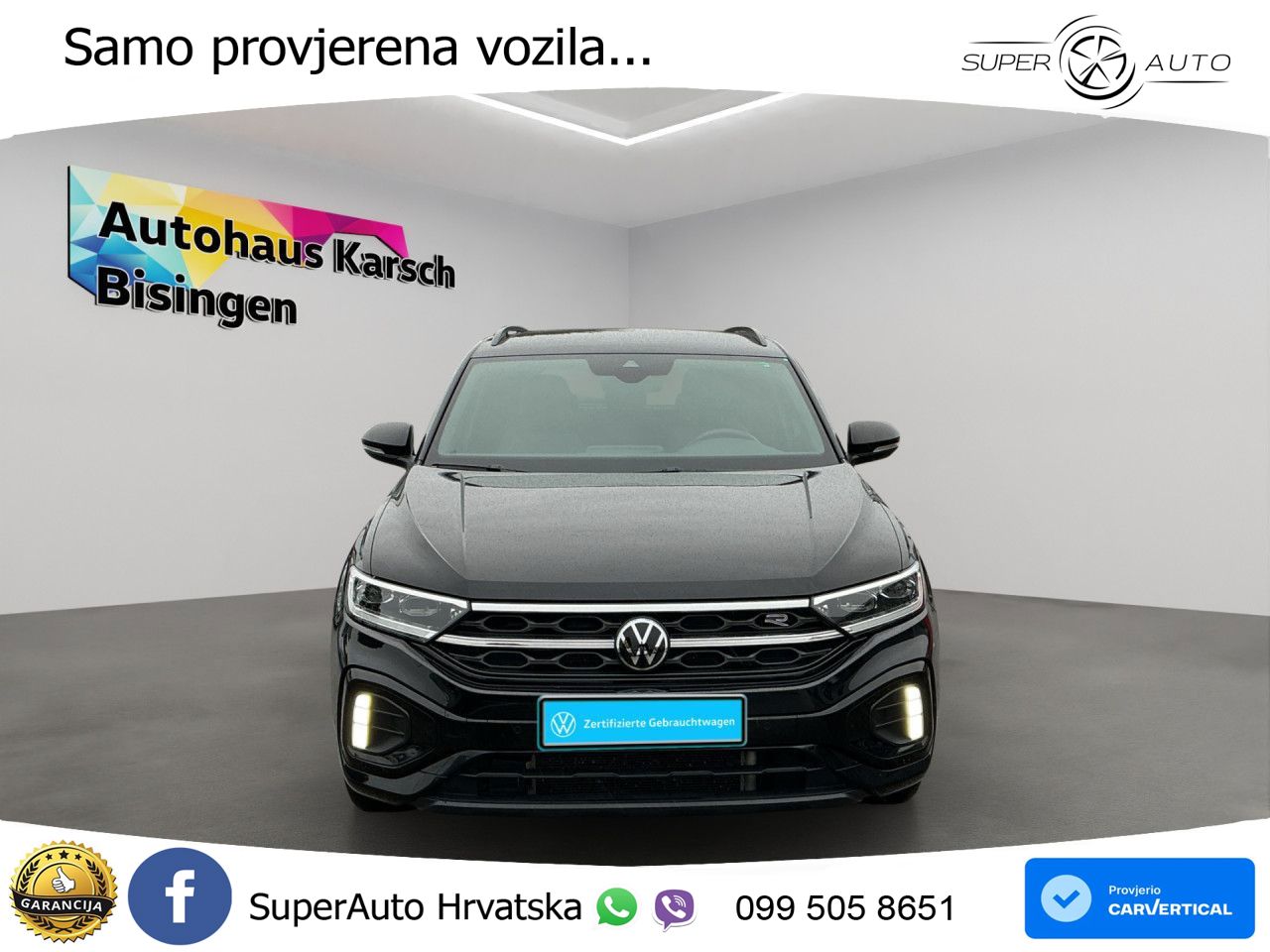 Volkswagen T-Roc 1.5 TSI (150 KS) DSG R-Line LED+GR SJED+ACC