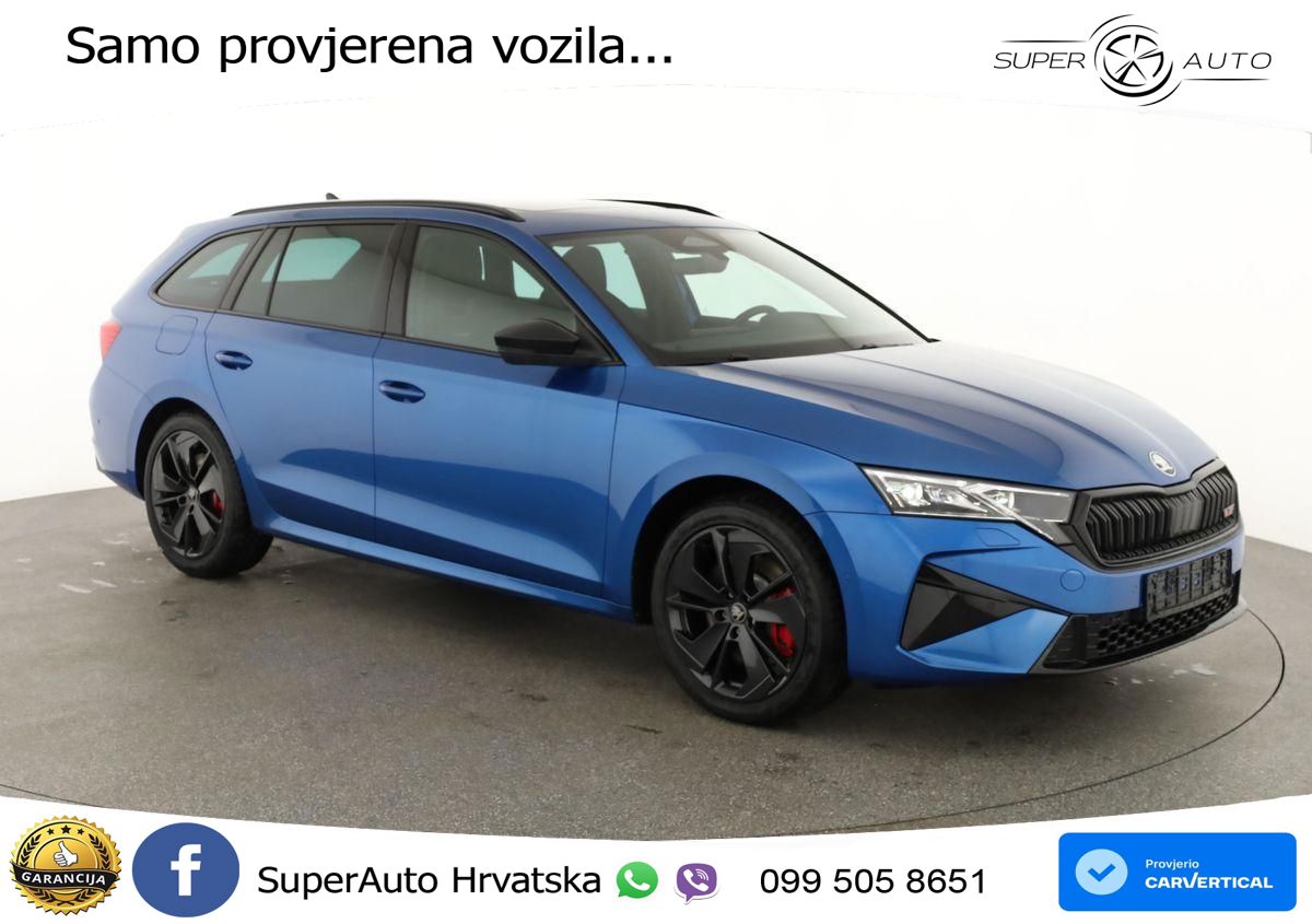 Škoda Octavia Combi RS 2.0 TSI (265 KS) DSG LED+GR SJED+ACC