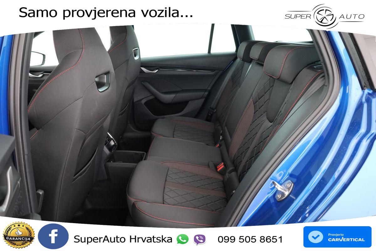 Škoda Octavia Combi RS 2.0 TSI (265 KS) DSG LED+GR SJED+ACC