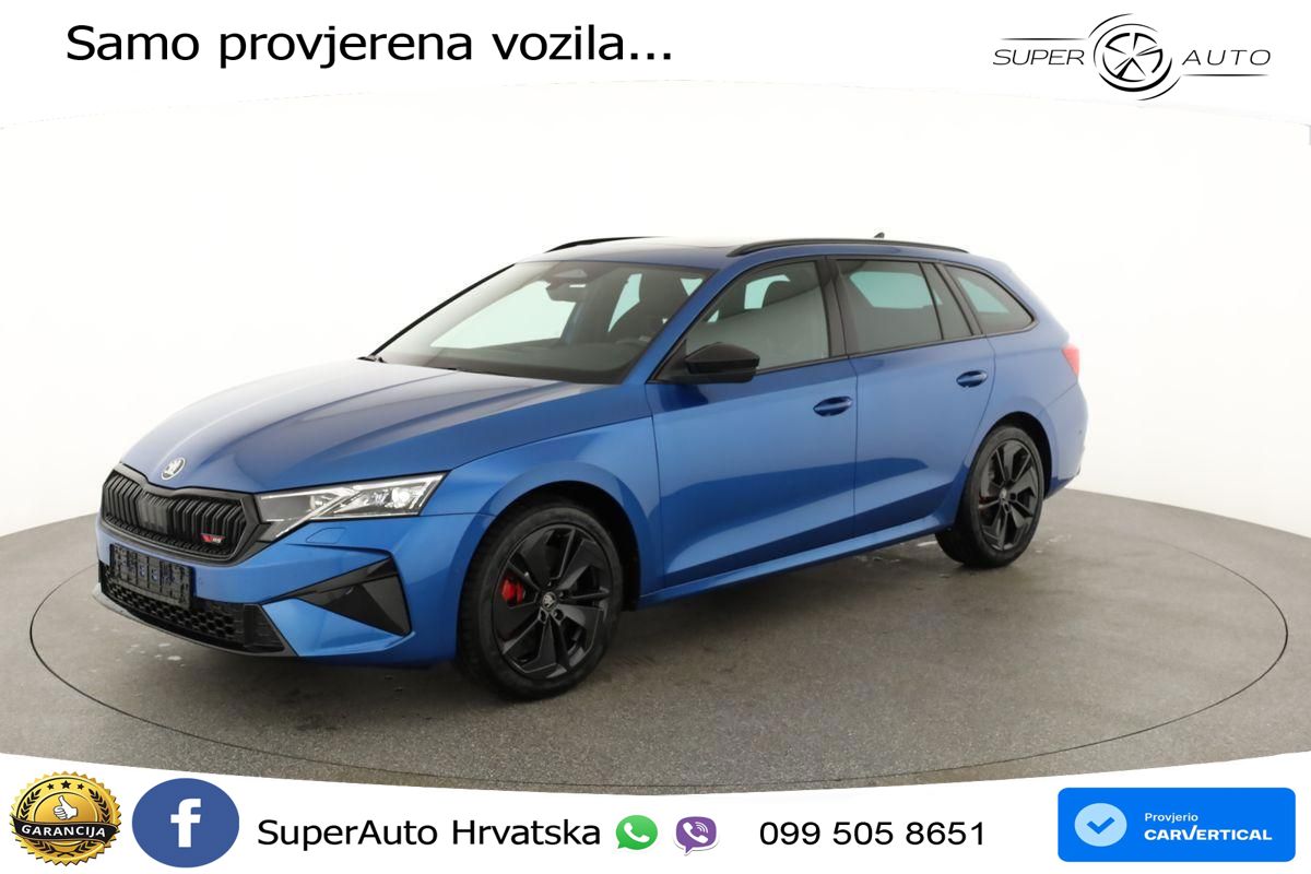 Škoda Octavia Combi RS 2.0 TSI (265 KS) DSG LED+GR SJED+ACC