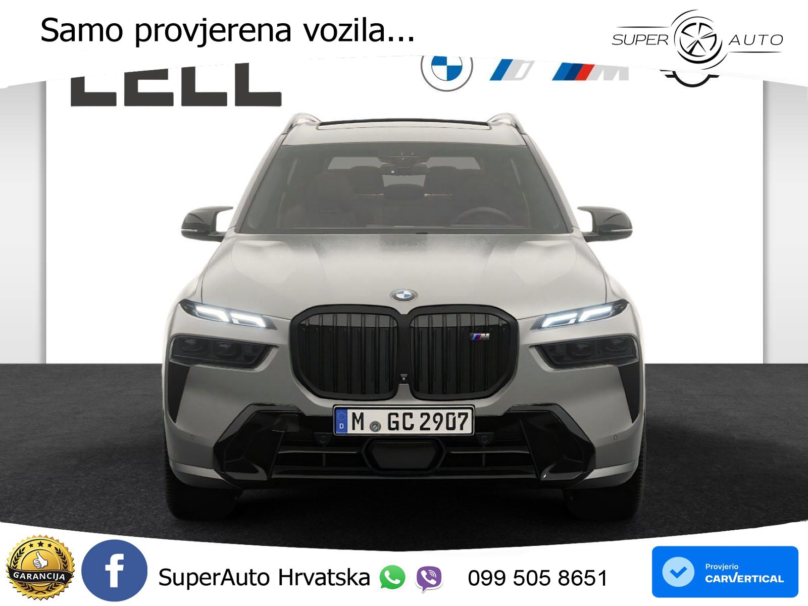 BMW X7 M60i (530 KS) xDrive Steptronic ZRAČNI+ACC+GR SJED+KAM+PANO