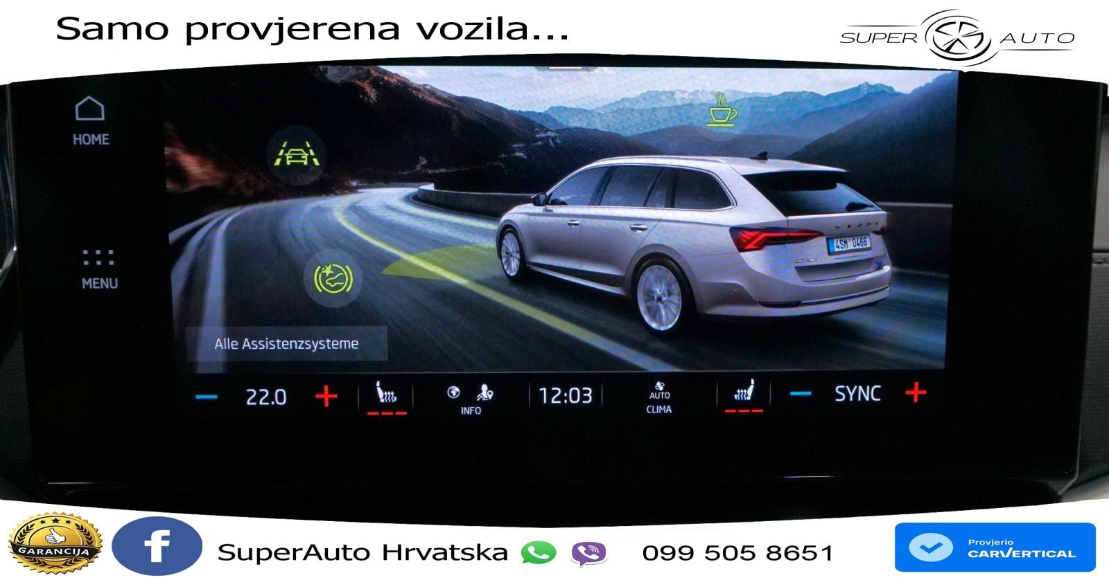 Škoda Octavia Combi 2.0 TDI (150 KS) DSG
