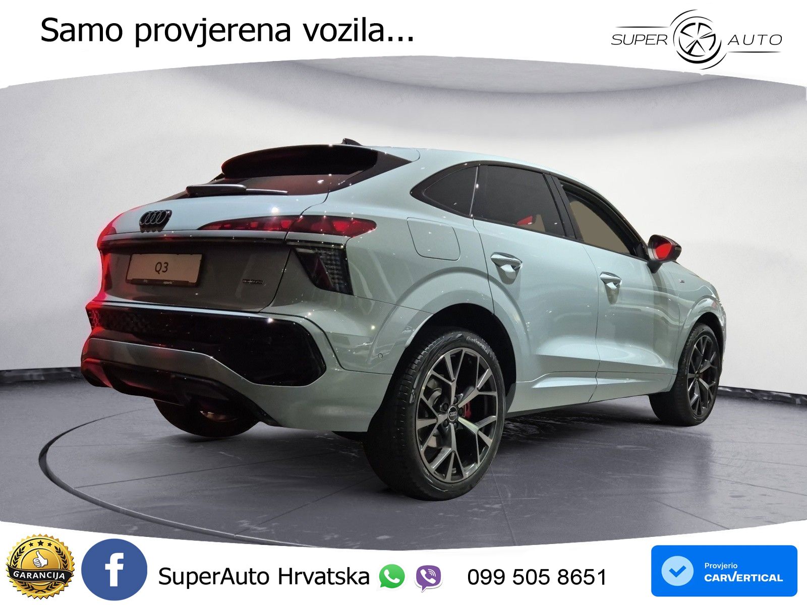 Audi Q3 III Sportback 2.0 TFSI (265 KS) quattro S tronic