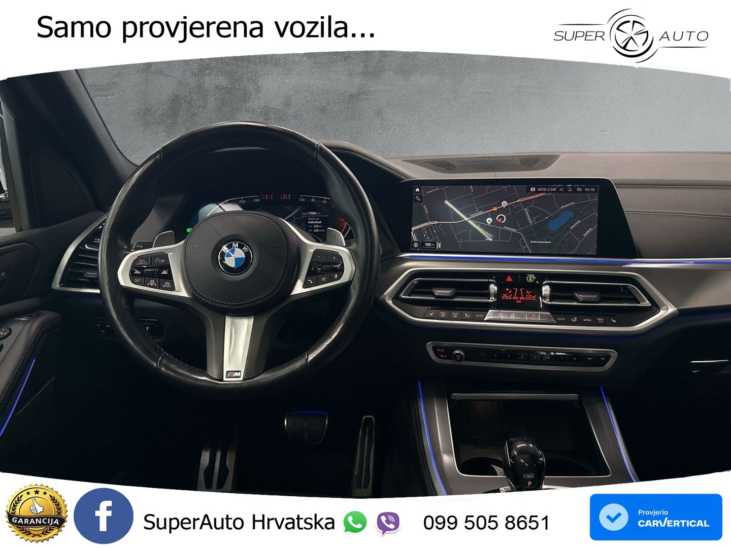 BMW X5 30d (286 KS) xDrive Steptronic ACC+HEAD+GR SJED+360+PANO