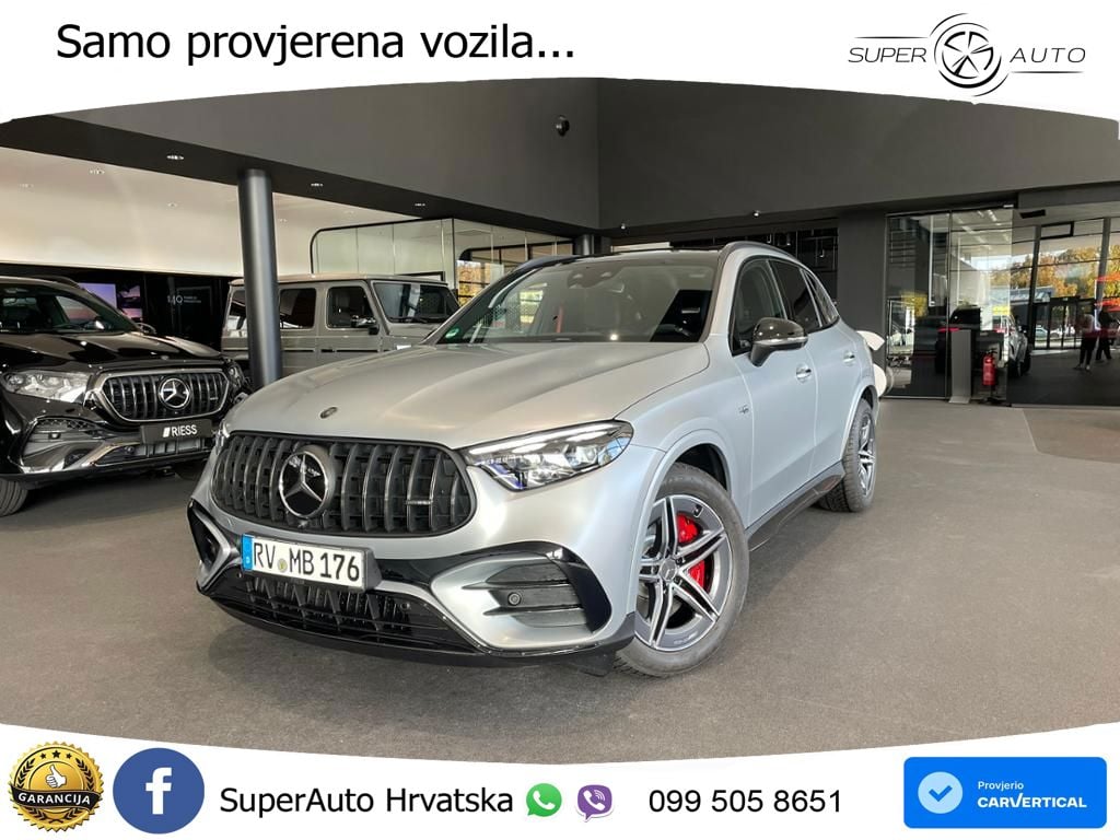 Mercedes AMG GLC 53 (449 KS) 4MATIC+ AMG SPEEDSHIFT TCT 9G ACC+HEAD+GR SJED+360+PANO