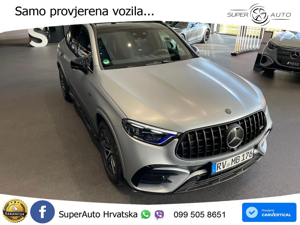 Mercedes AMG GLC 53 (449 KS) 4MATIC+ AMG SPEEDSHIFT TCT 9G ACC+HEAD+GR SJED+360+PANO