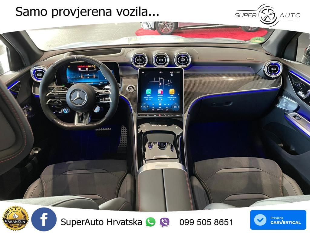 Mercedes AMG GLC 53 (449 KS) 4MATIC+ AMG SPEEDSHIFT TCT 9G ACC+HEAD+GR SJED+360+PANO