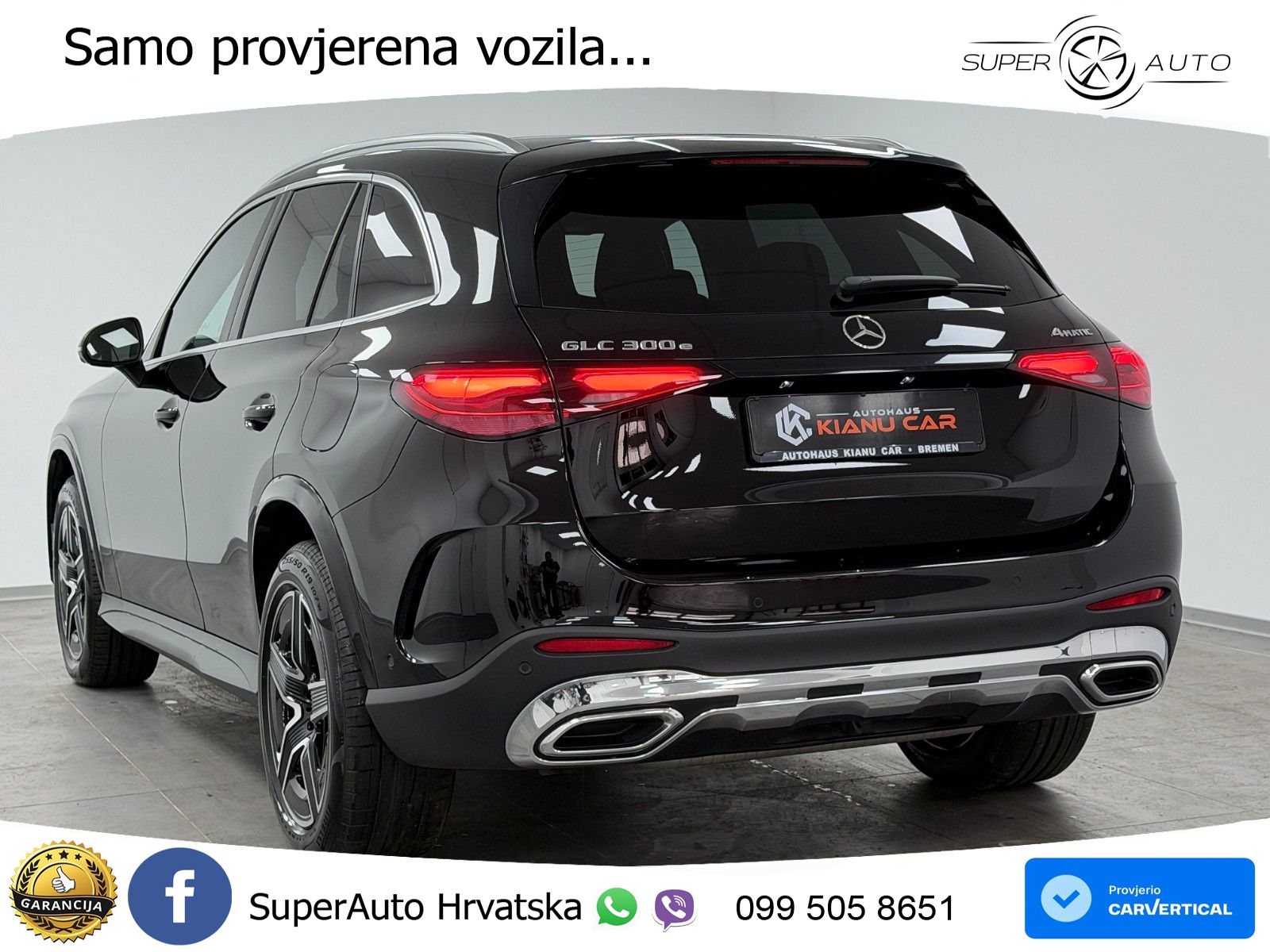 Mercedes GLC 300e (313 KS) 4MATIC 9G-TRONIC AMG ZRAČNI+ACC+GR SJED+360