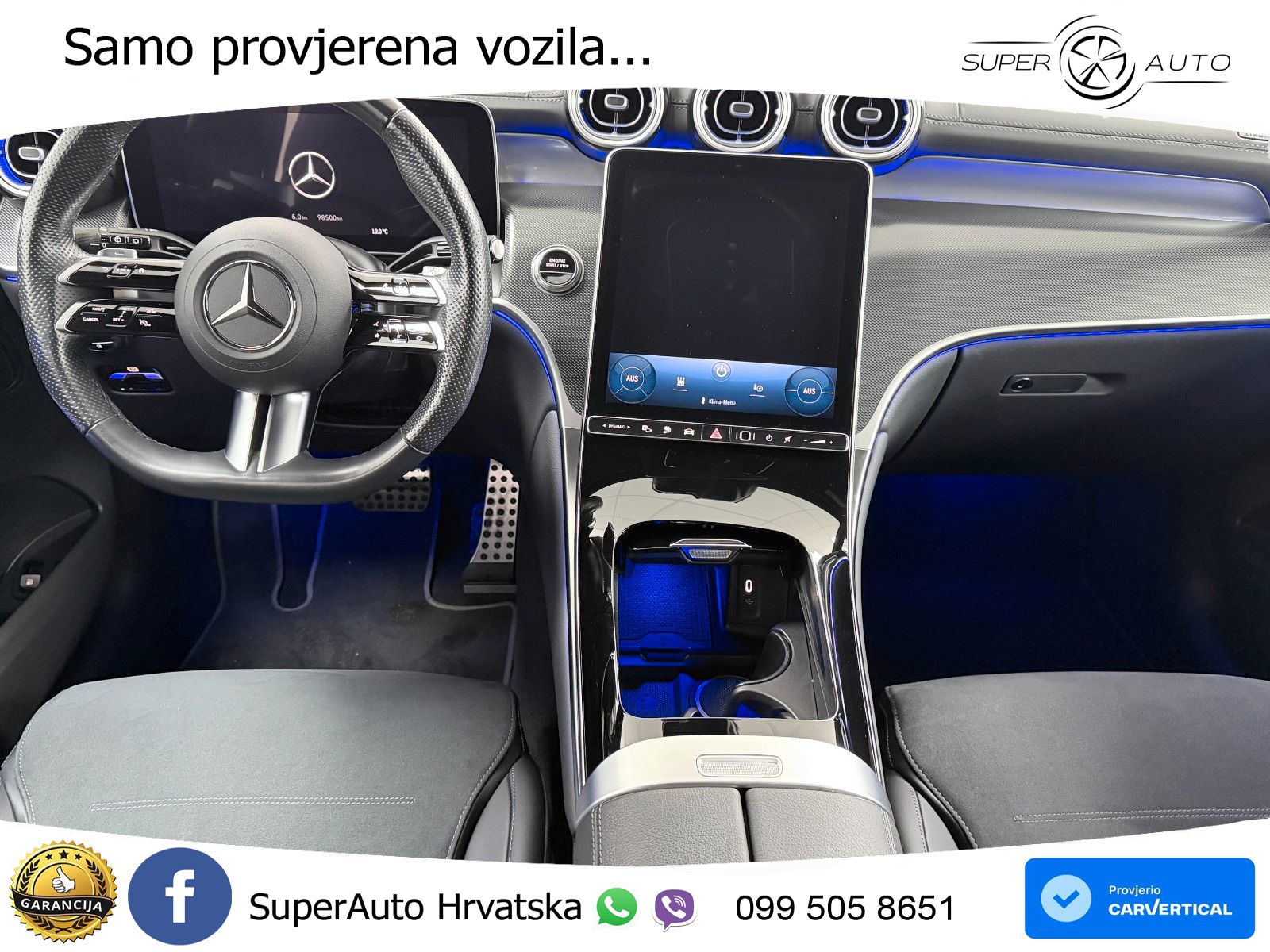 Mercedes GLC 300e (313 KS) 4MATIC 9G-TRONIC AMG ZRAČNI+ACC+GR SJED+360