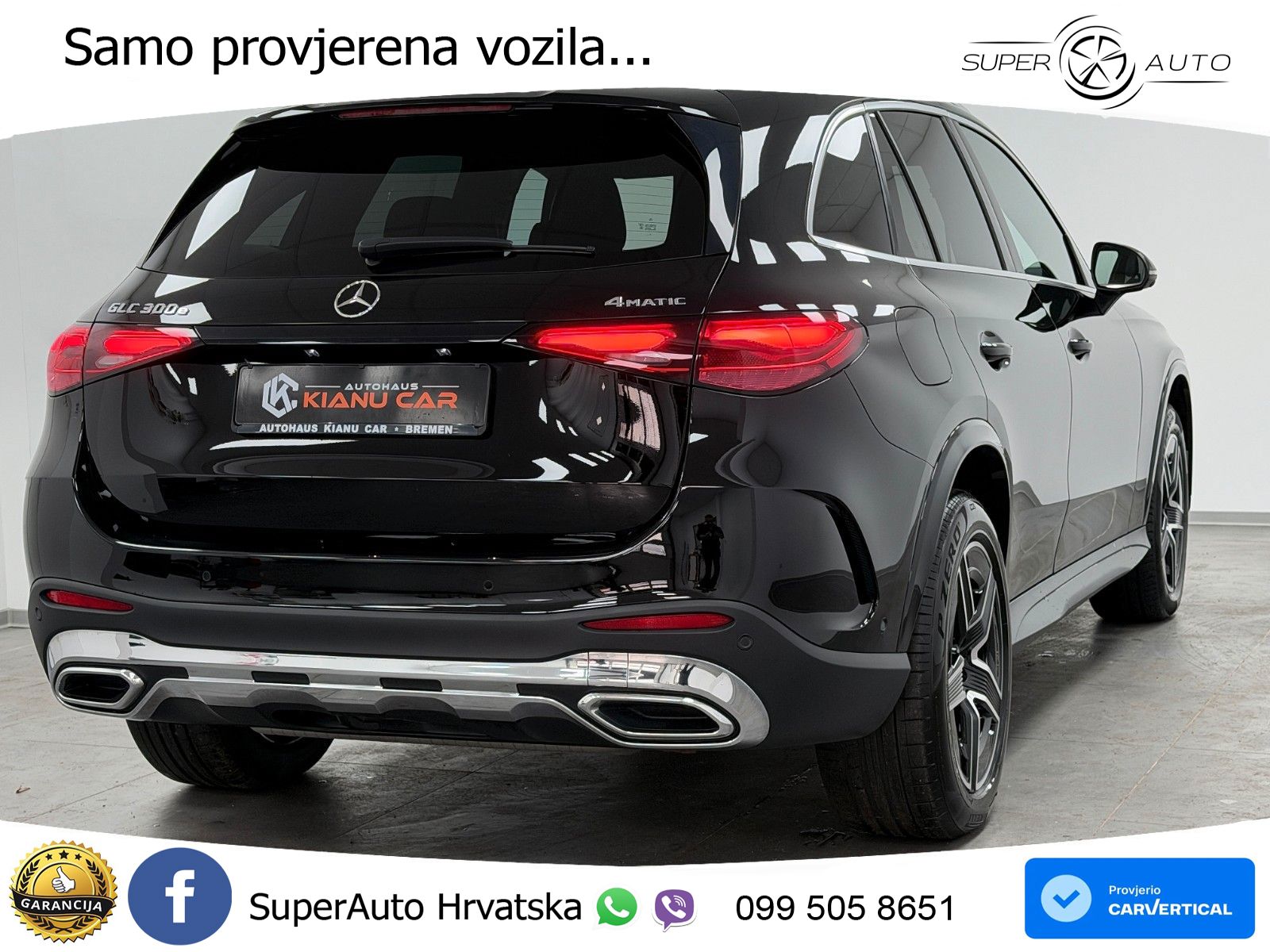Mercedes GLC 300e (313 KS) 4MATIC 9G-TRONIC AMG ZRAČNI+ACC+GR SJED+360